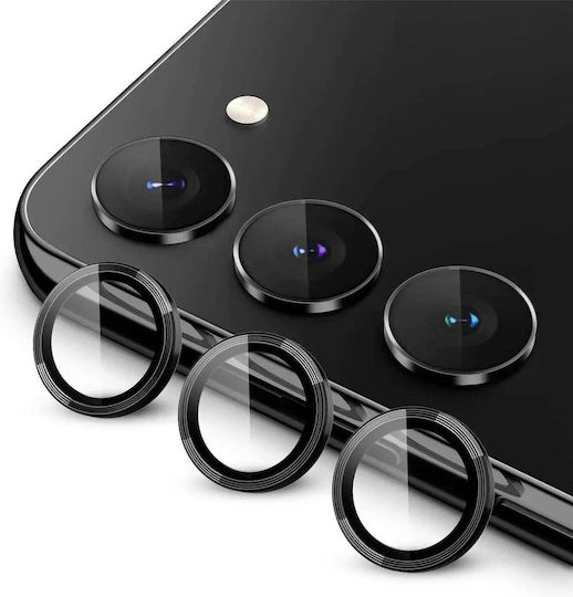 Προστασία Κάμερας Tempered Glass Μαύρο για το Galaxy S24