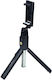 Maxlife MXST-100 Selfie Stick Trepied Pentru Telefon Mobil Bluetooth Negru