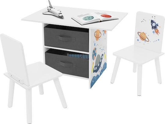 Kids Table and Chairs Set for Painting Joyz