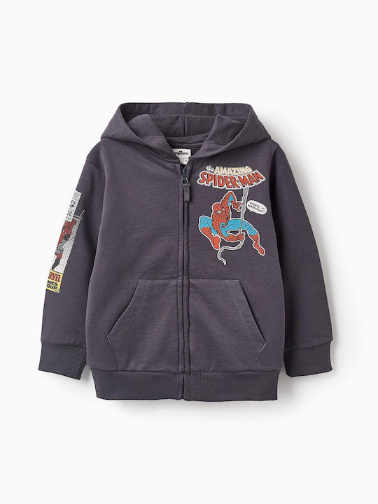 Zippy Kids Cardigan Grey intense