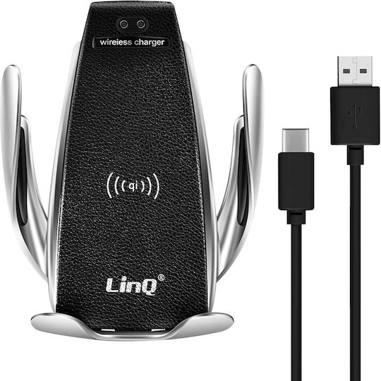 LinQ Car Mobile Mount 3.5-6.5 Inches with Adjustable Hooks Black