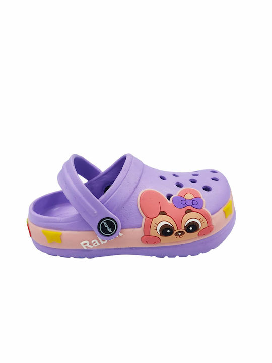 Jomix Children's Beach Clogs Purple