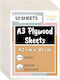 Creative Deco 10 X A3 Тополов шперплат 420 X 30...