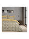 Das Home Sheet Sets Queen 240x260cm. Happy 9651 Ivory, Ochre, Taupe 4pcs