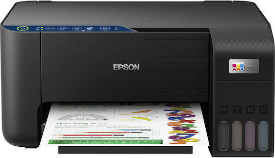Epson ET-2861 Έγχρωμο Πολυμηχάνημα Inkjet με WiFi και Mobile Print C11CJ67429