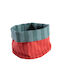 Nef-Nef Homeware Straight To Christmas Weihnachtlich Brotkorb Stoff Rot L20xB15xD7cm.