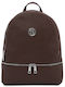 Chocolate Leather Women's Backpack