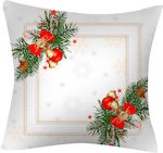Borea Christmas Decorative Pillow Square Beige ...