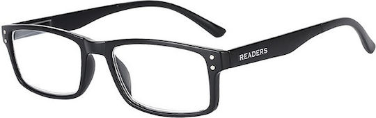 Readers Lesebrille +2.50 in Schwarz Farbe