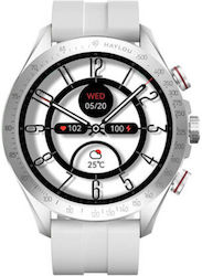 Haylou Solar Pro Smartwatch με Παλμογράφο (Ασημί)