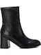 Women's Ankle Boots with Medium Heel Black
