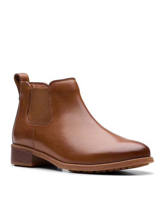 Clarks Havisham Top Leather Women's Chelsea Boo...