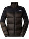 Diablo Κοντό Γυναικείο Μπουφάν για Χειμώνα Smokey Brown Black Heather