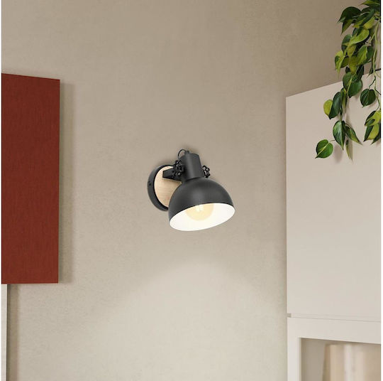 Eglo 44057 Стенна лампа Lubenham 1xe27 28w 230v FSC сертифицирана