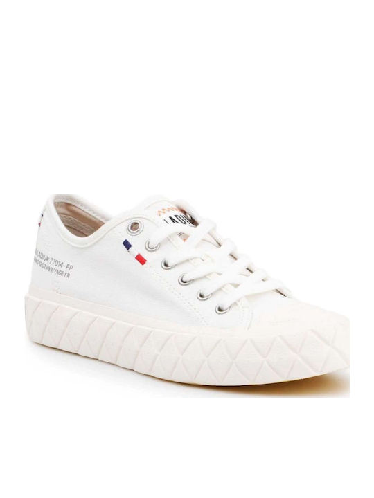Palladium Cvs Star Flatforms Sneakers White