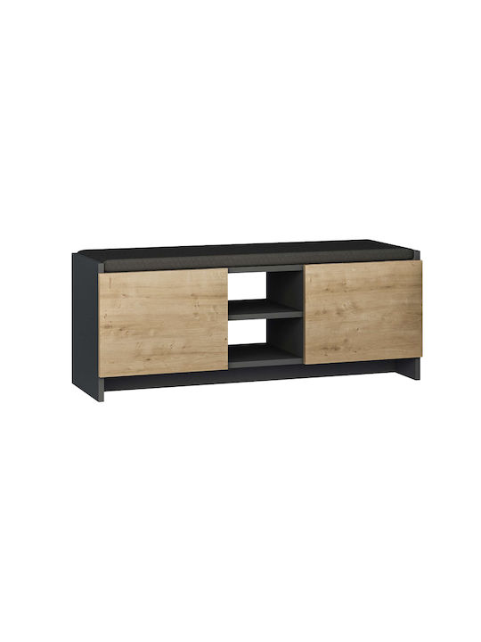 Holz Schuhschrank Zulla 110x37x43cm