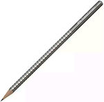 Faber-Castell Grip Sparkle Silver Pencil