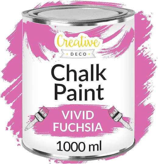 Creative Kreidefarbe Fuchsia 1000ml JAN-CD-FARBA-KREDOWA-FUCHSIA-V-1L