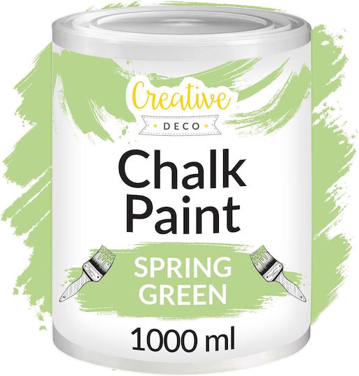 Creative Chalk Paint 1000ml Green Spring