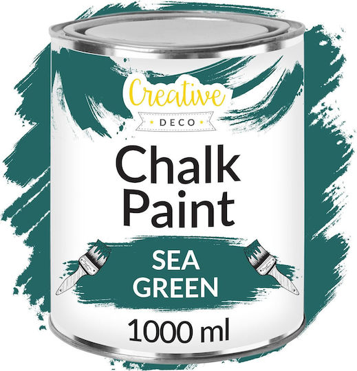 Creative Kreidefarbe Sea Green 1000ml JAN-CD-FARBA-KREDOWA-GREEN-SE-1L