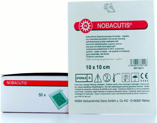 Nobamed Sterile Gauze 10x20cm 1pcs