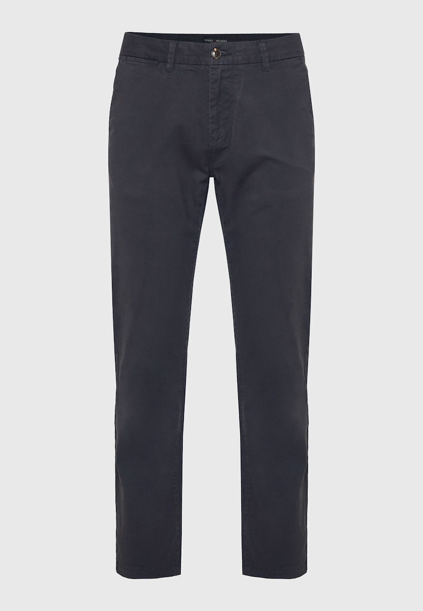 Funky Buddha Pantaloni Chino cu Croială Normală Albastru marin