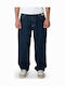 Ανδρικό Παντελόνι Τζιν με Slim Baggy Εφαρμογή Indigo Blue