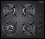 Moritz P66 4L MRZ VT GN Natural Gas Cooktop Autonomous 60x60εκ.