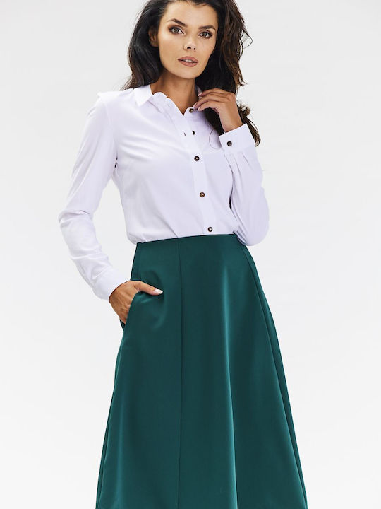 Awama Skirt Bottle Green