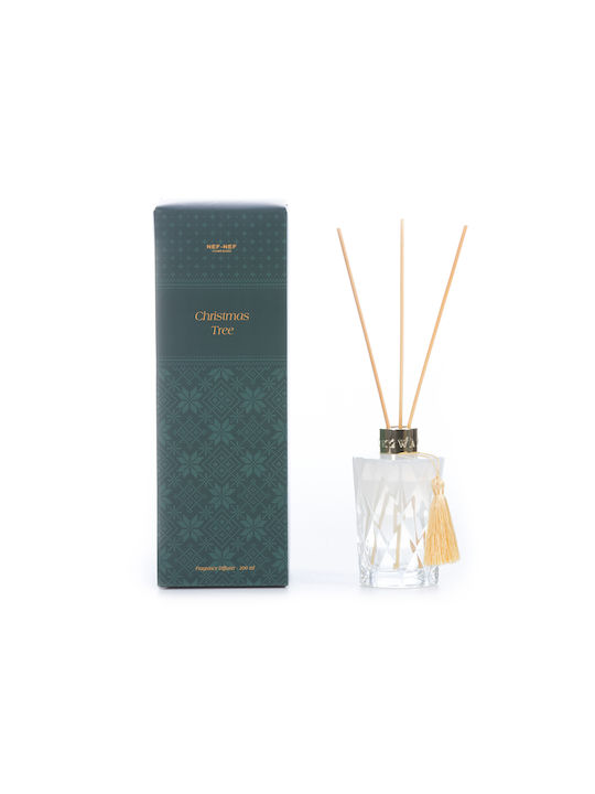 Nef-Nef Homeware Χριστουγεννιάτικο Diffuser Christmas Trees με Άρωμα Christmas Trees Green 036441 200ml
