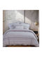 Nef-Nef Homeware Πάπλωμα Υπέρδιπλο 230x240εκ. Energy Grey 350 GSM