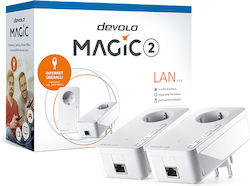 Devolo Magic 1 LAN 1-1-2 Double Kit for Wired Connection