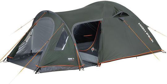 High Peak Kira Σκηνή Camping Τούνελ Ορειβασίας Πράσινη 4 Εποχών για 4 Άτομα Αδιάβροχη 3000mm