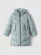 Kids' Casual Jacket Long with Hood Sky Blue