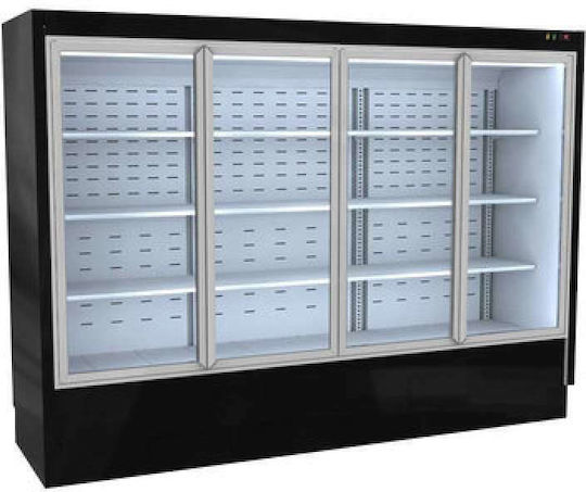 Dominox Showcase Refrigerator Self-Service 300x80x220cm.