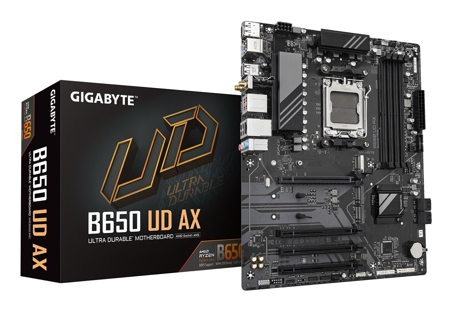 Gigabyte Wi-Fi Motherboard ATX με AMD AM5 Socket (B650 UD AX)