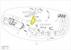 Akrapovic Τελικό Εξάτμισης Μοτοσυκλέτας