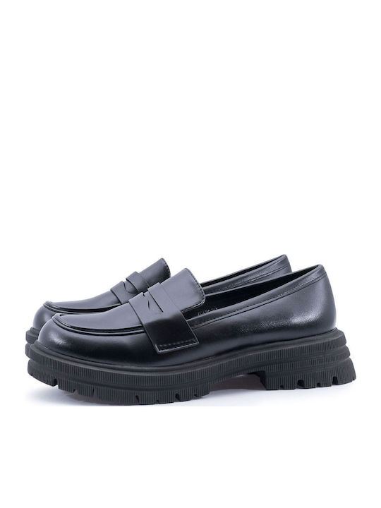 Дамски Loafers в Черен Цвят