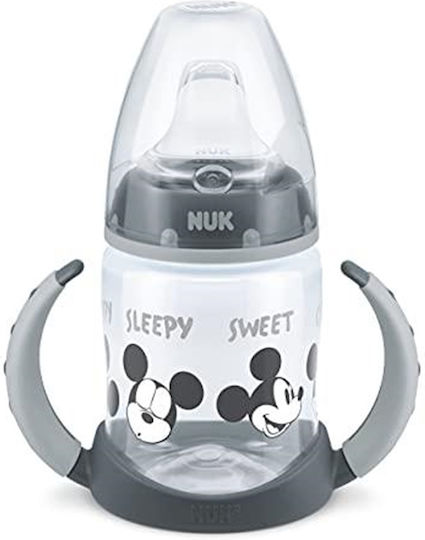 Nuk Disney First Choice Learner Cup Εκπαιδευτικό Μπιμπερό Σιλικόνης με Λαβές Πολύχρωμο για 6m+ 150ml 10.215.337