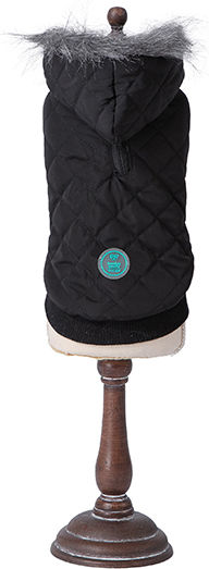 Wofmoda Freedog Lane Coat Black 15cm