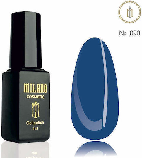 Milano Cosmetic Semi-Permanent Nail Polish 090 4ml 1pcs