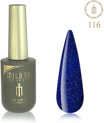 Milano Cosmetic Луксозен Полутраен Лак За Нокти...