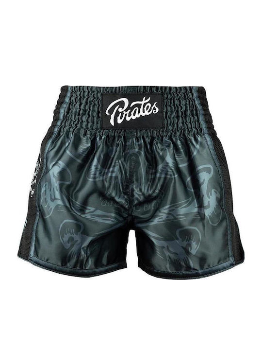 PrideOrDie Men's Kick/Thai Boxing Shorts Black