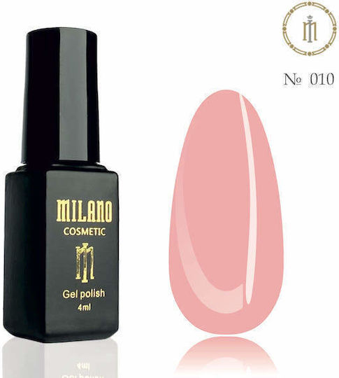 Milano Cosmetic Semipermanent Lac de Unghii 010 4ml 1buc