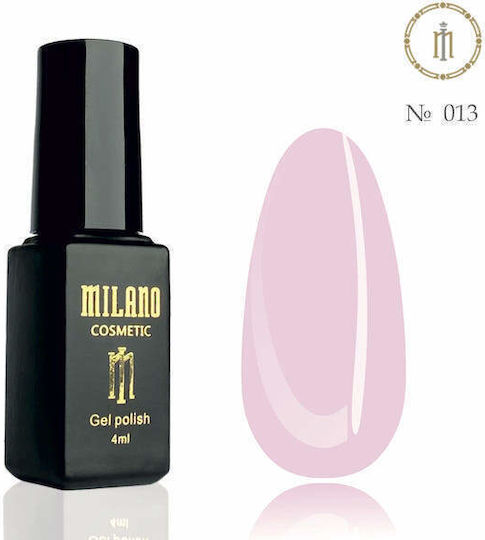 Milano Cosmetic Ημιμόνιμο Βερνίκι Νυχιών 013 4ml