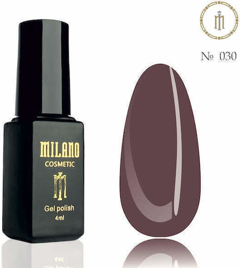 Milano Cosmetic Ημιμόνιμο Βερνίκι Νυχιών 030 4ml
