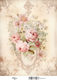 Rice Paper Romantic Flowers 42x30cm