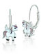 Bijou Box Kids Earrings Pendants Unicorns from Silver