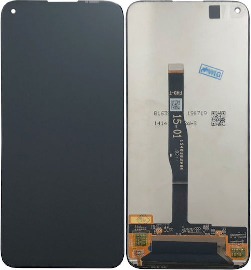 O ecran cu Mecanism Tactil pentru Huawei P40 Lite (Negru)