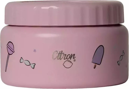 Citron Kinder Lebensmittelbehälter aus Silikon Einhörner 0.25Es Rosa 10 x 6.5cm